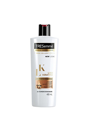 TRESemmé Acondicionador Liso Keratina - Paquete de 3 x 400 ml -