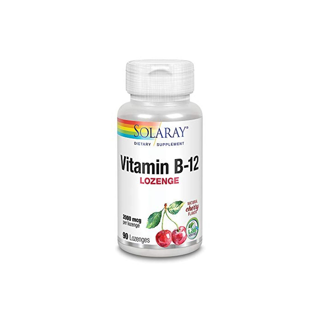 Belleza Solaray Vitamina B-12 2000 mcg