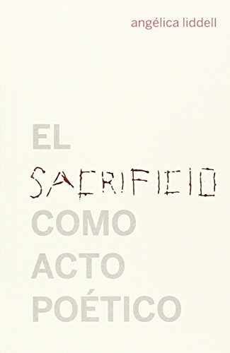 Book Sacrificio como acto poético,El