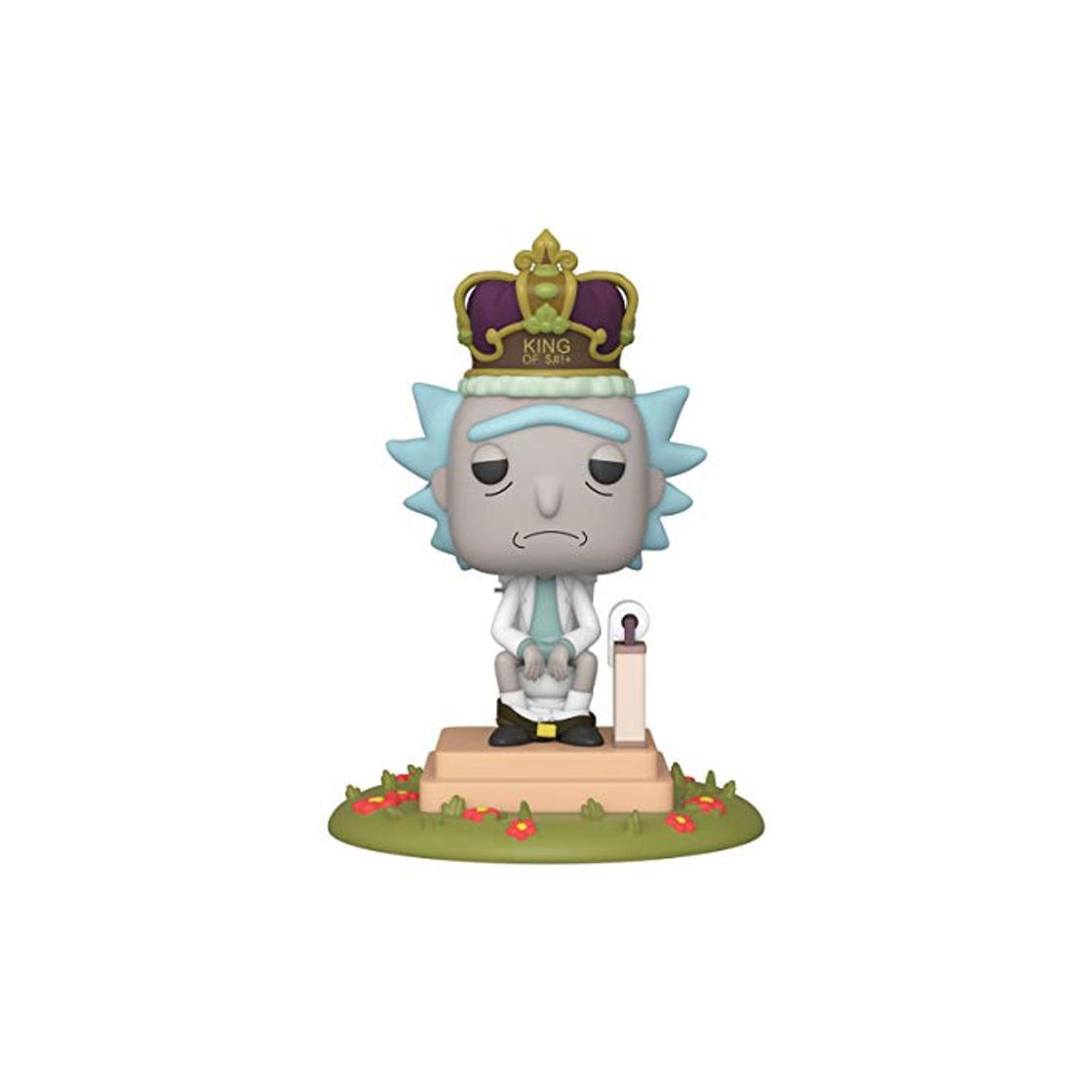 Social Funko-Pop Animation: Rick & Morty-King of $#+ w/Sound Rick and Morty Collectible