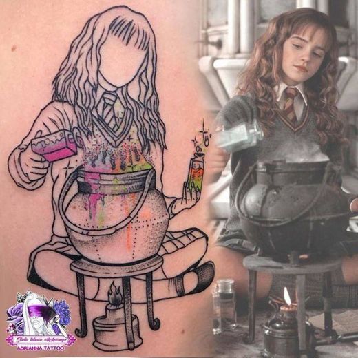 Tattoo Hermione