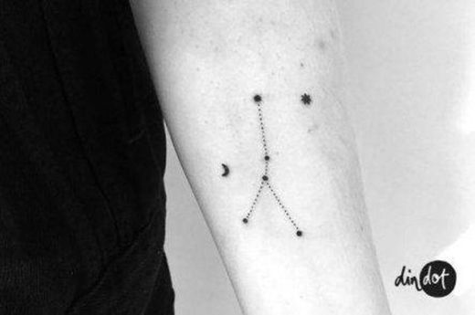 Tattoo Constelação de Câncer 
