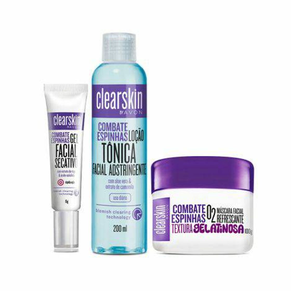 Social Kit tchau espinhas "Avon" 