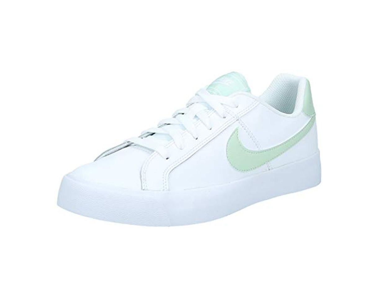 Social Nike Court Royale AC, Zapatillas para Mujer, Escarcha Blanca