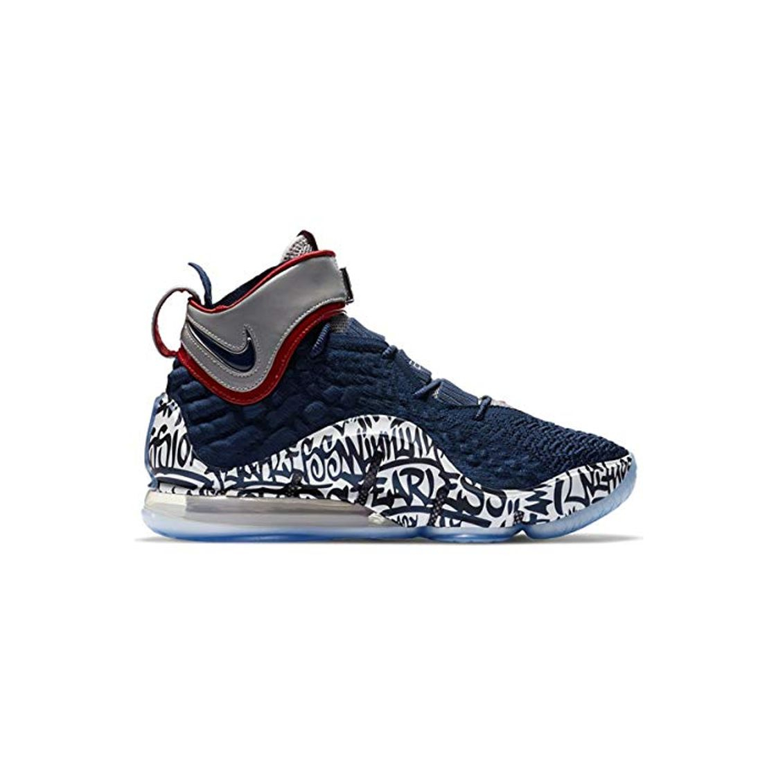 Social Nike Zapatos de hombre Lebron 17 Graffiti Remix Cold Blue CT6047-400,