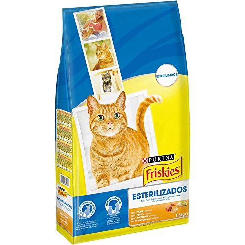 Lugar Purina Friskies Esterilizados Pienso para Gato Adulto Pavo y Verduras 7.5 Kg