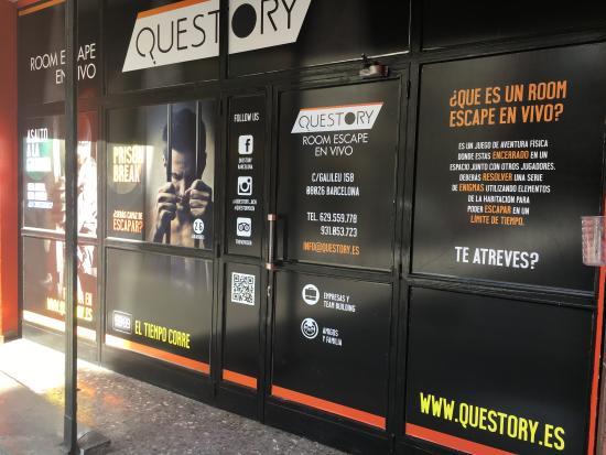 Place Escape Room Barcelona - Questory