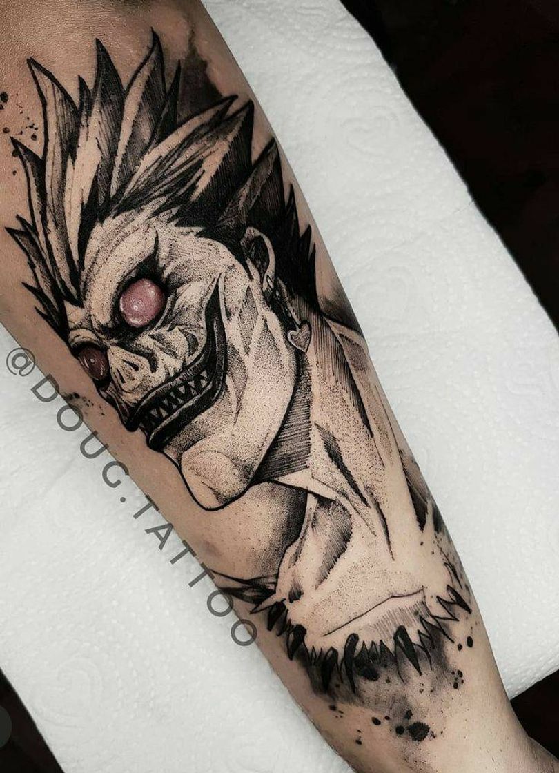 Moda Tatoo Death Note. 🖤