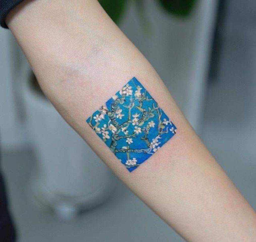 Fashion van gogh tatto