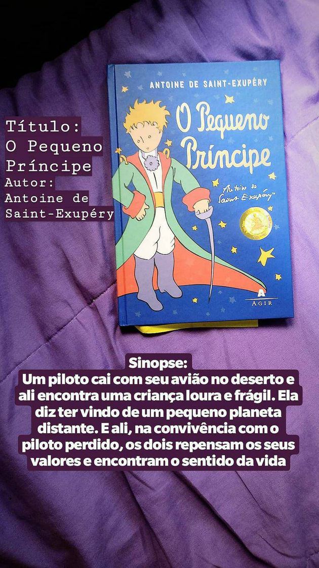 Book O Pequeno Príncipe