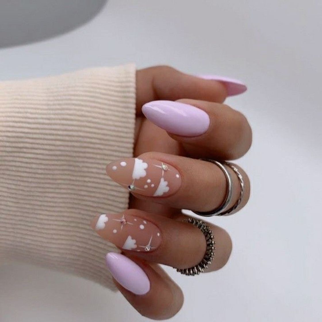 Moda Uñas acrílicas 