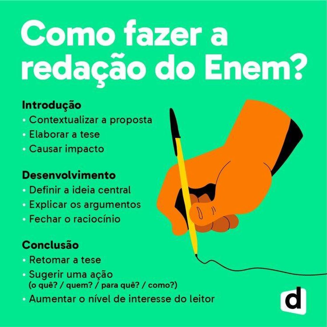 Moda Como fazer redação do Enem?