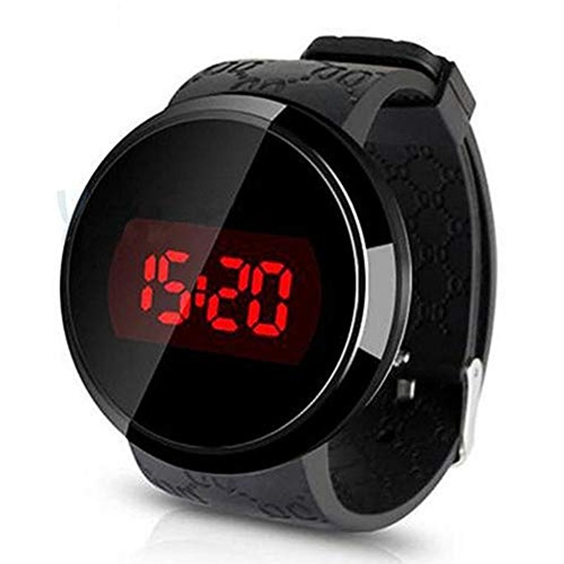 Productos QFERW Reloj de Las señorasHombres Moda Impermeable LED Pantalla táctil Redonda Día