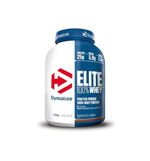 Dymatize Elite Whey Chocolate Fudge 2,1Kg - Pulverizador de alta Poteína y