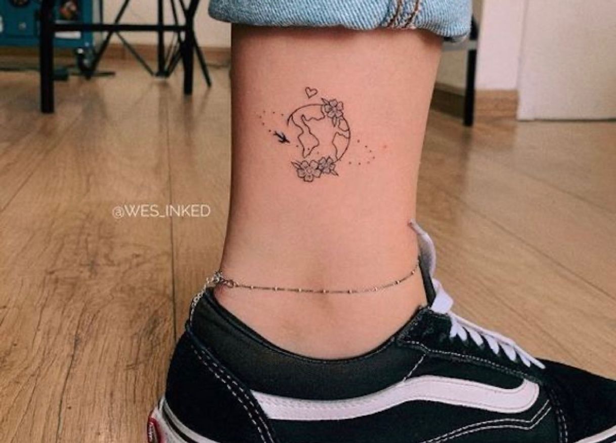 Fashion Tatuagem para quem gosta de viajar