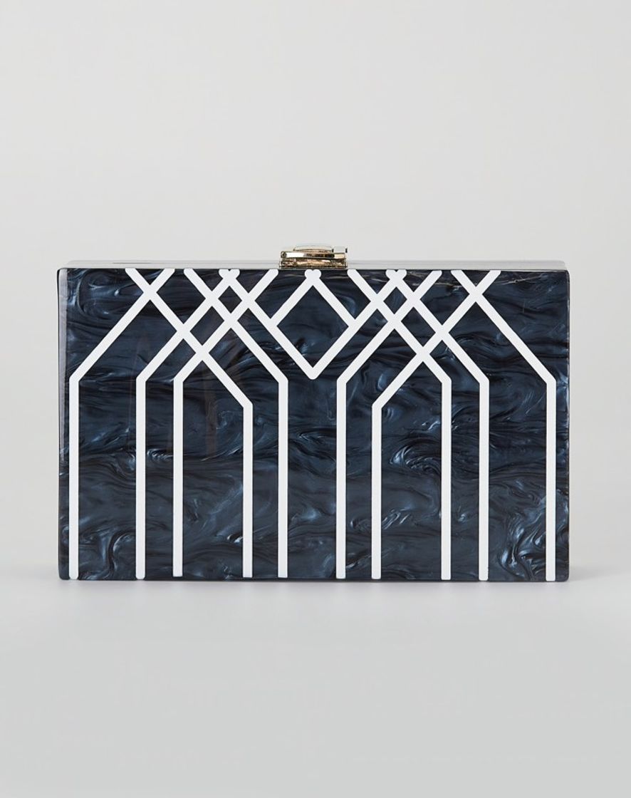 CLUTCH ACRÍLICO LINES | AMARO