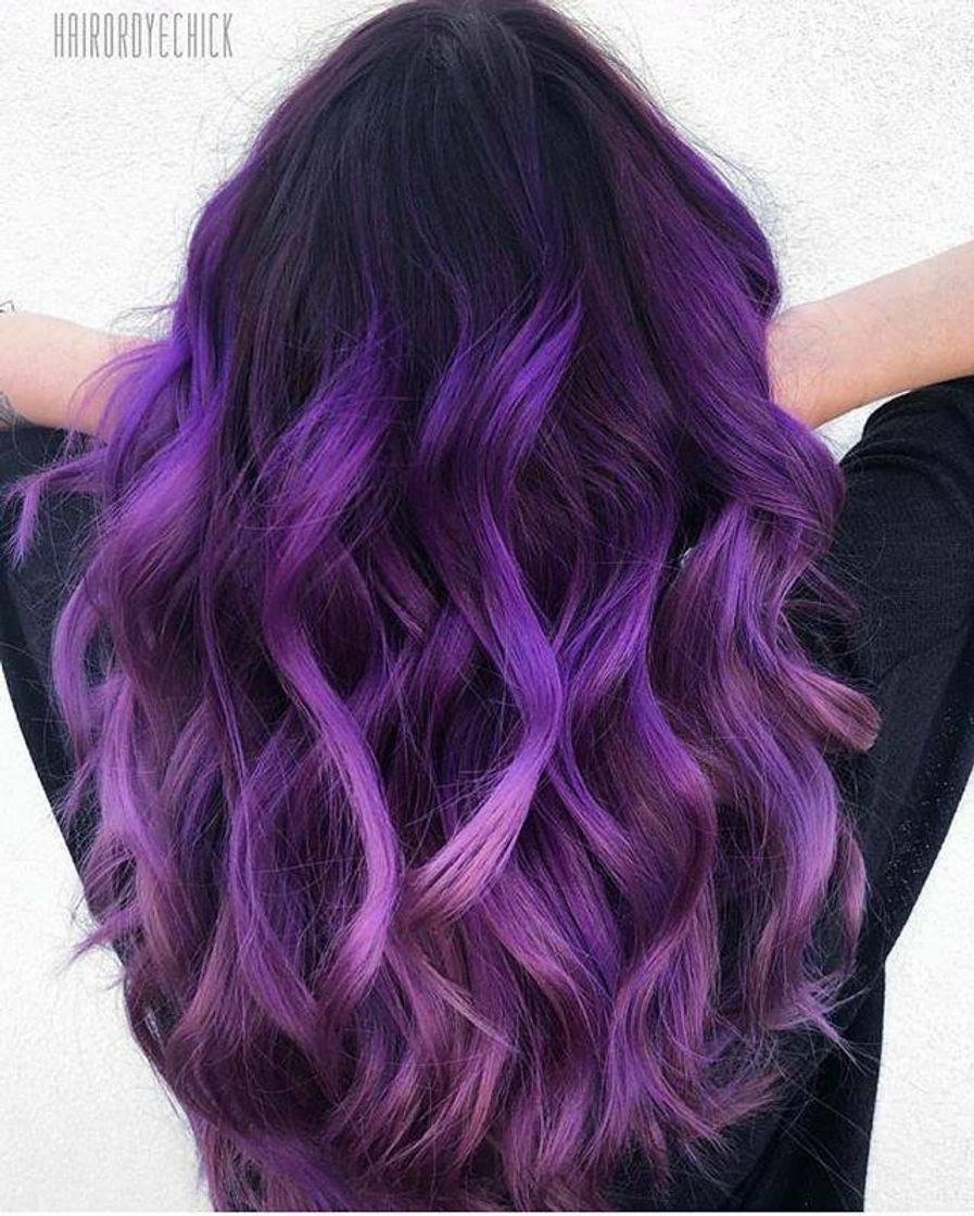 Moda Cabelo roxo