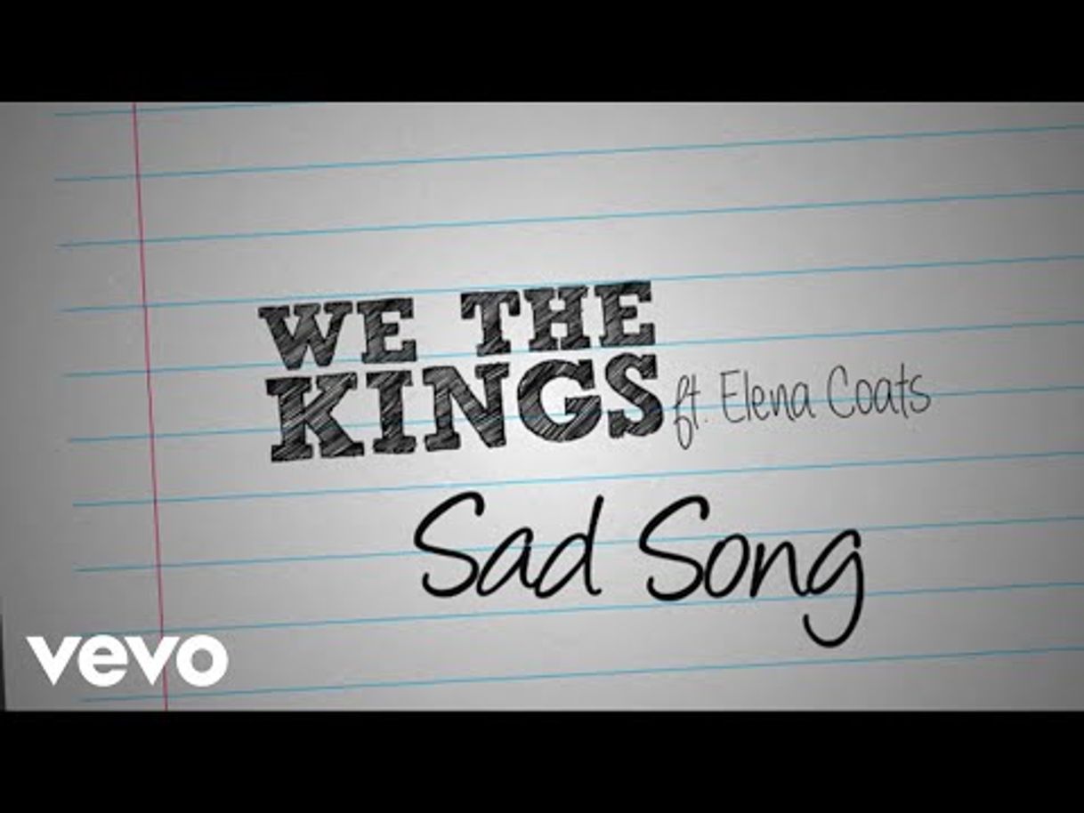 Music Sad Song (feat. Elena Coats)