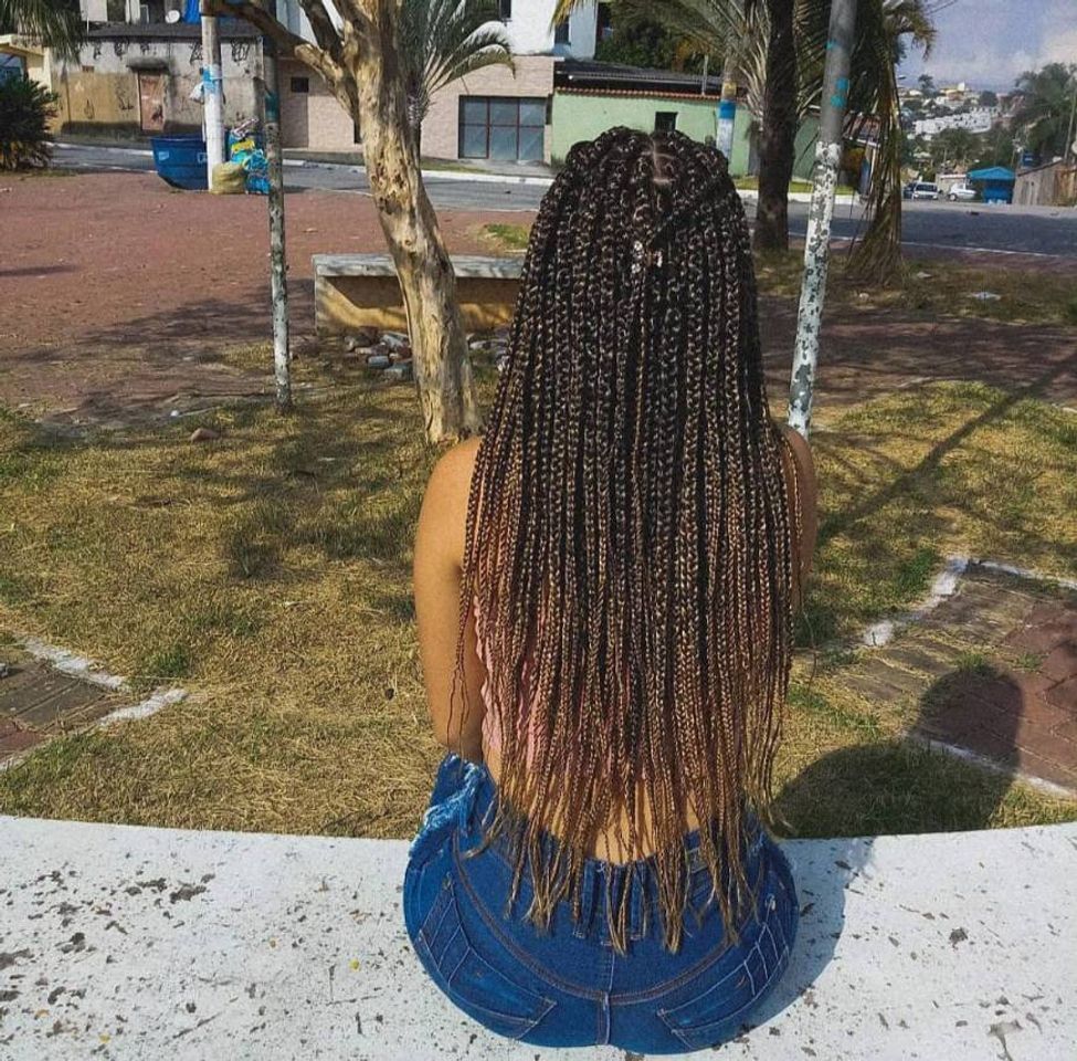 Moda Trança box braid🥰