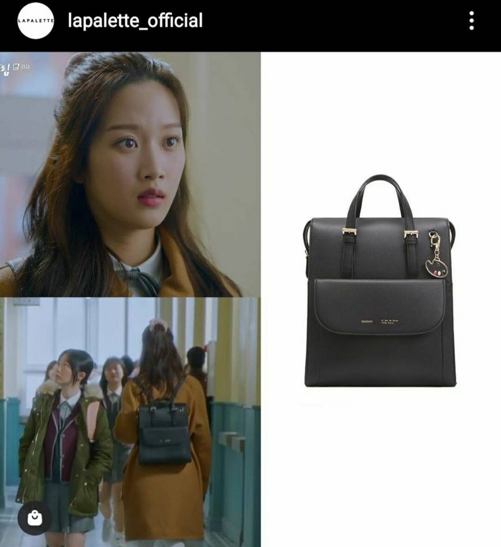 Social Mochila usada pela Im ju-kyung de True Beauty