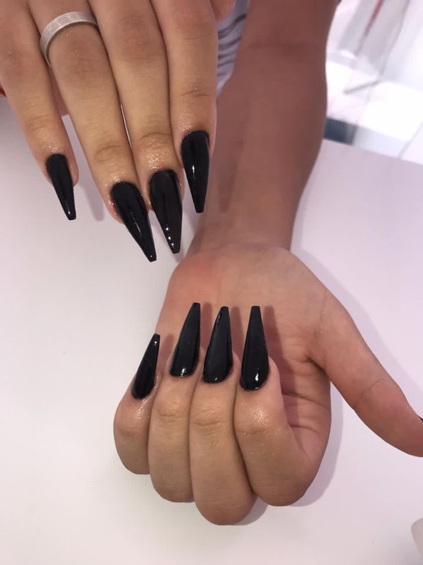 Fashion Unhas Stiletto black 🖤