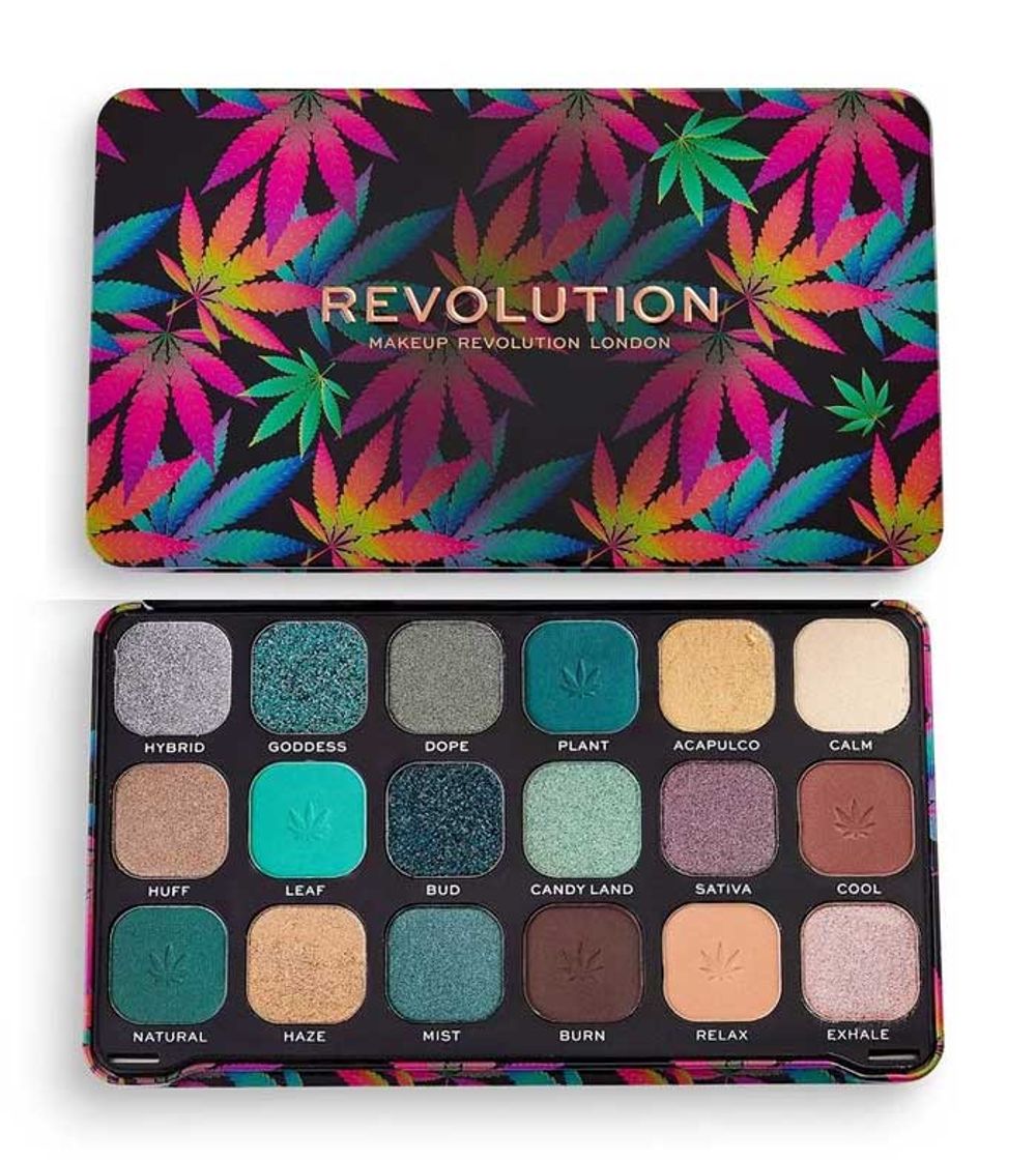 Social Good Vibes Paleta de Sombras Forever Flawless Cannabis