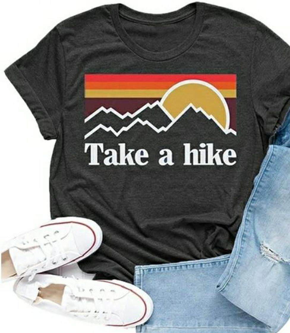 Moda Camiseta Take a Hike 