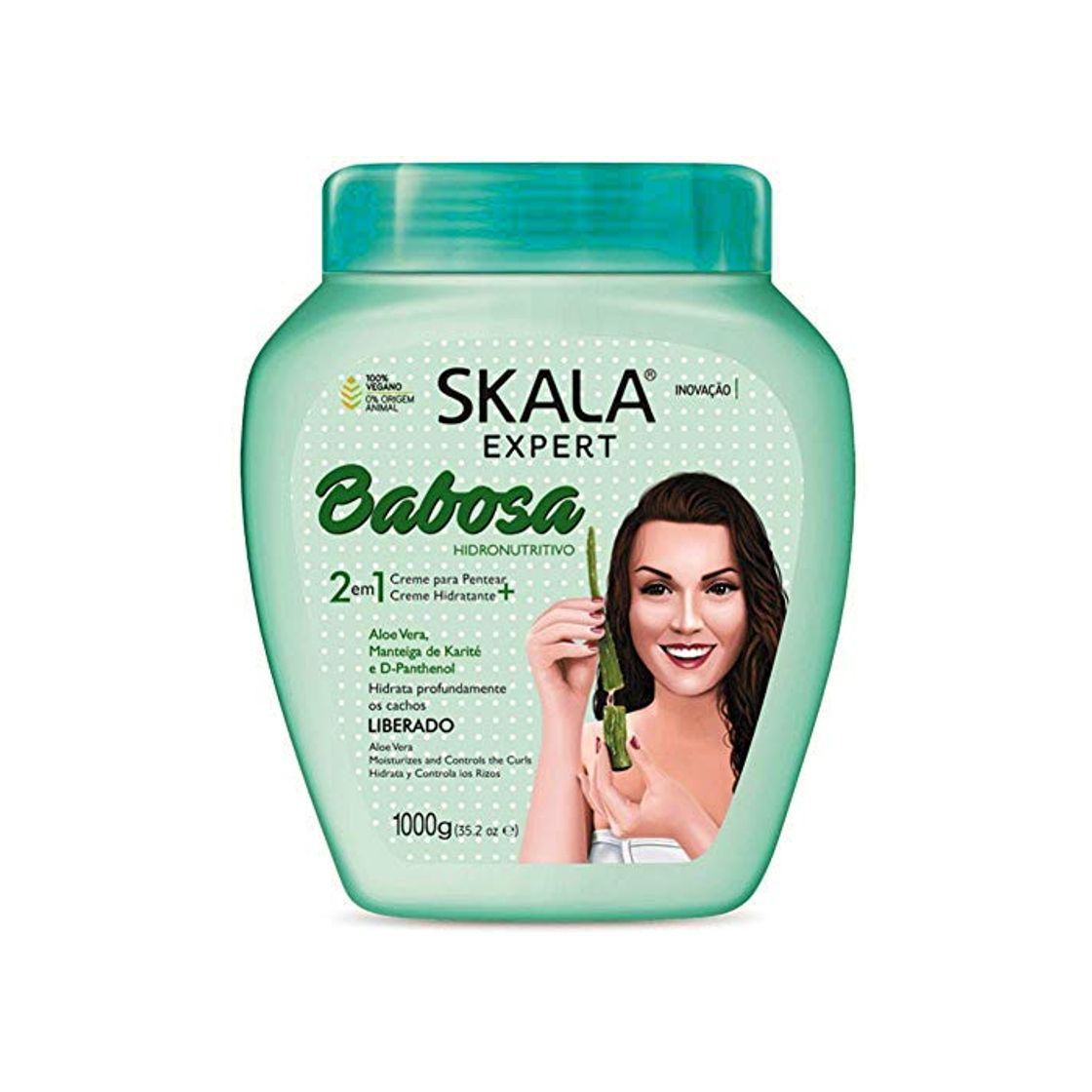 Social SKALA Crema ACONDICIONADORA BABOSA HIDRONUTRITIVO 1000ML