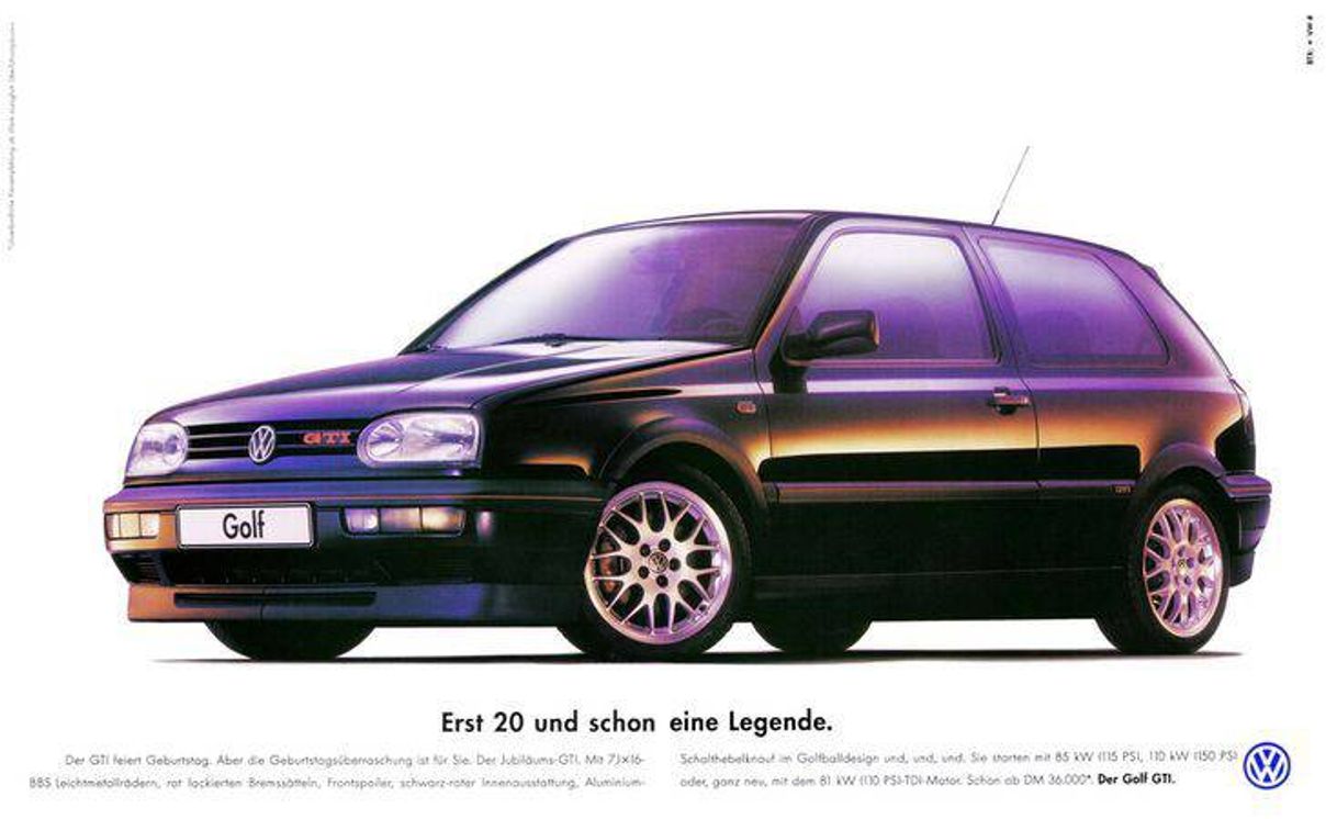 Fashion GOLF GTI 1996