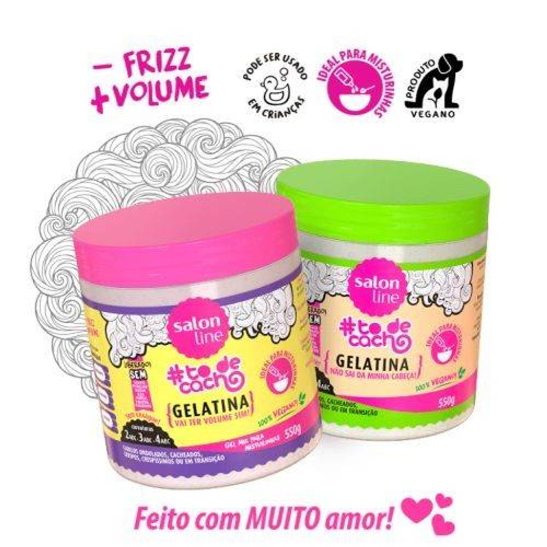 Moda Gelatinas: volume/definição 