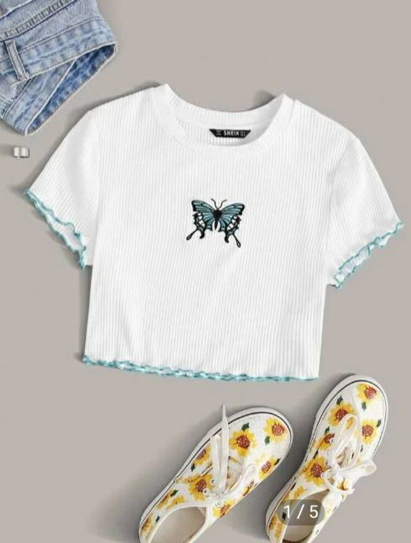 Moda Cropped butterfly