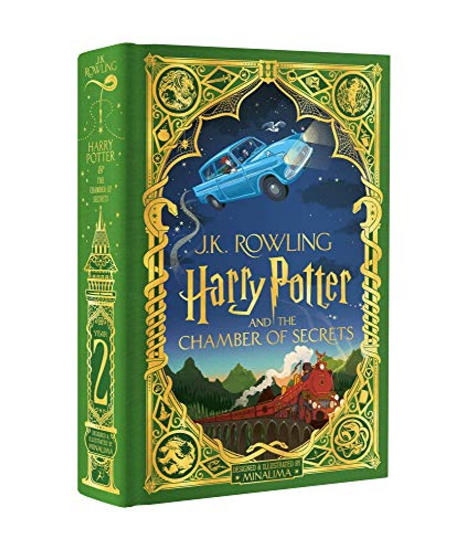 Libro Harry Potter and the Chamber of Secrets: MinaLima Edition