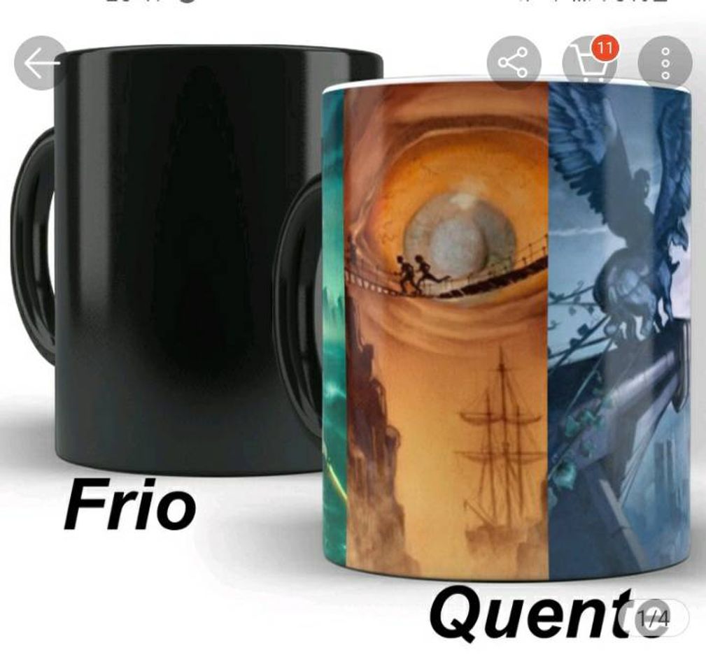 Moda Caneca Magica Percy Jackson 