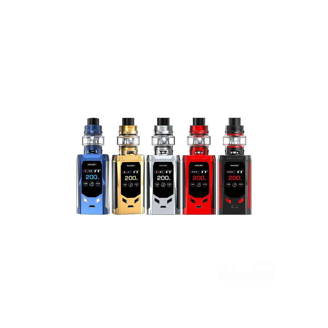 Producto SMOK R-Kiss 200W Kit and TFV-Mini V2 2mL Tank Cigarrillo electrónico