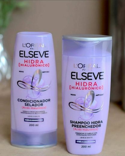 Shampoo e condicionador Elseve