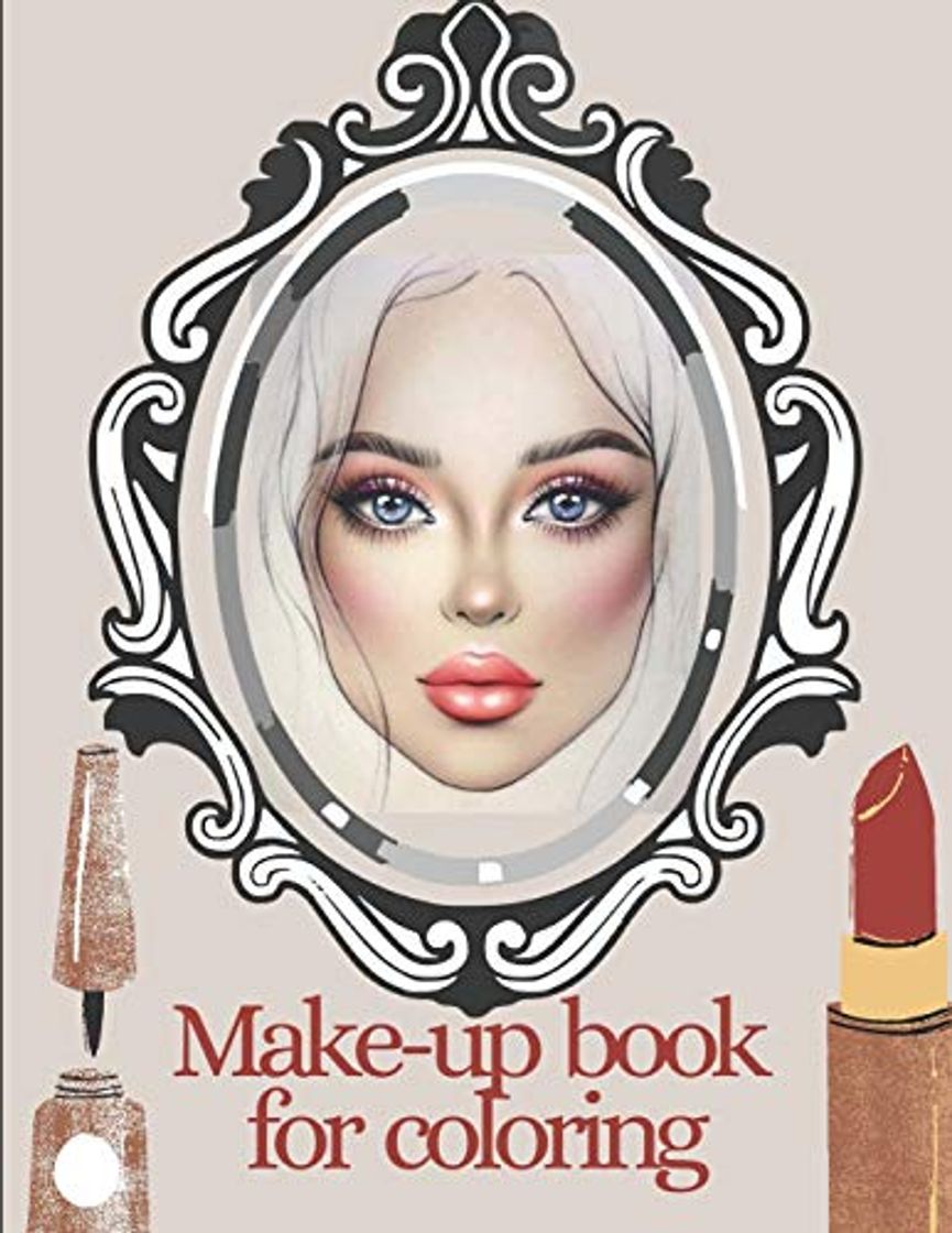 Libros Make-up book for coloring