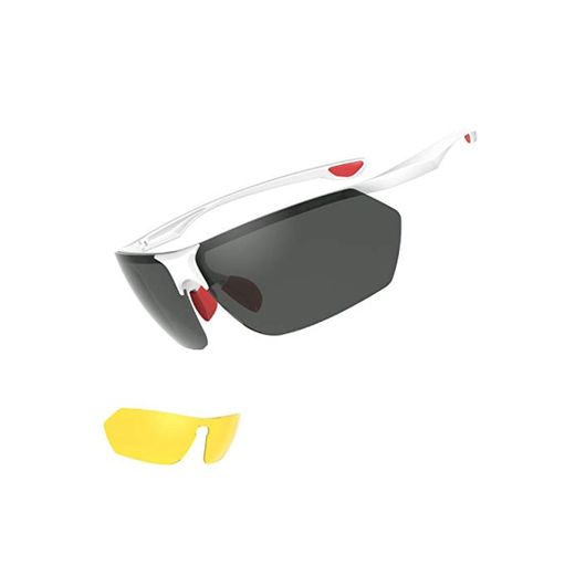 Gafas de Sol Hombre Ciclismo Polarizadas Para Hombres y Gafas de Sol