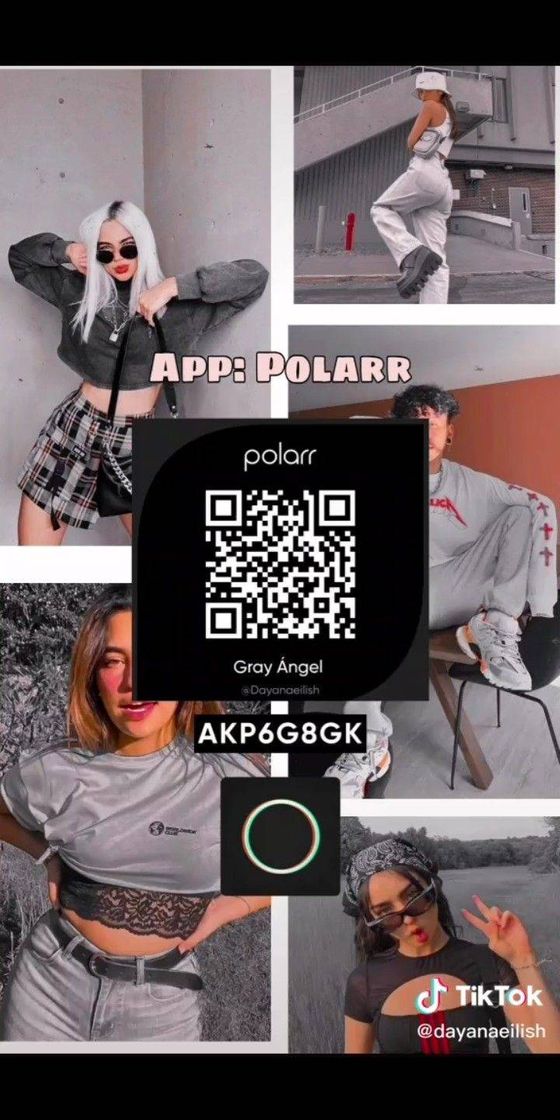 Moda Filtros QR polar