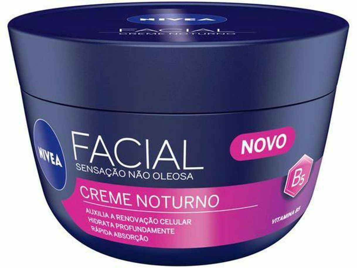 Social Creme Hidratante Facial Nivea Noturno 100g


