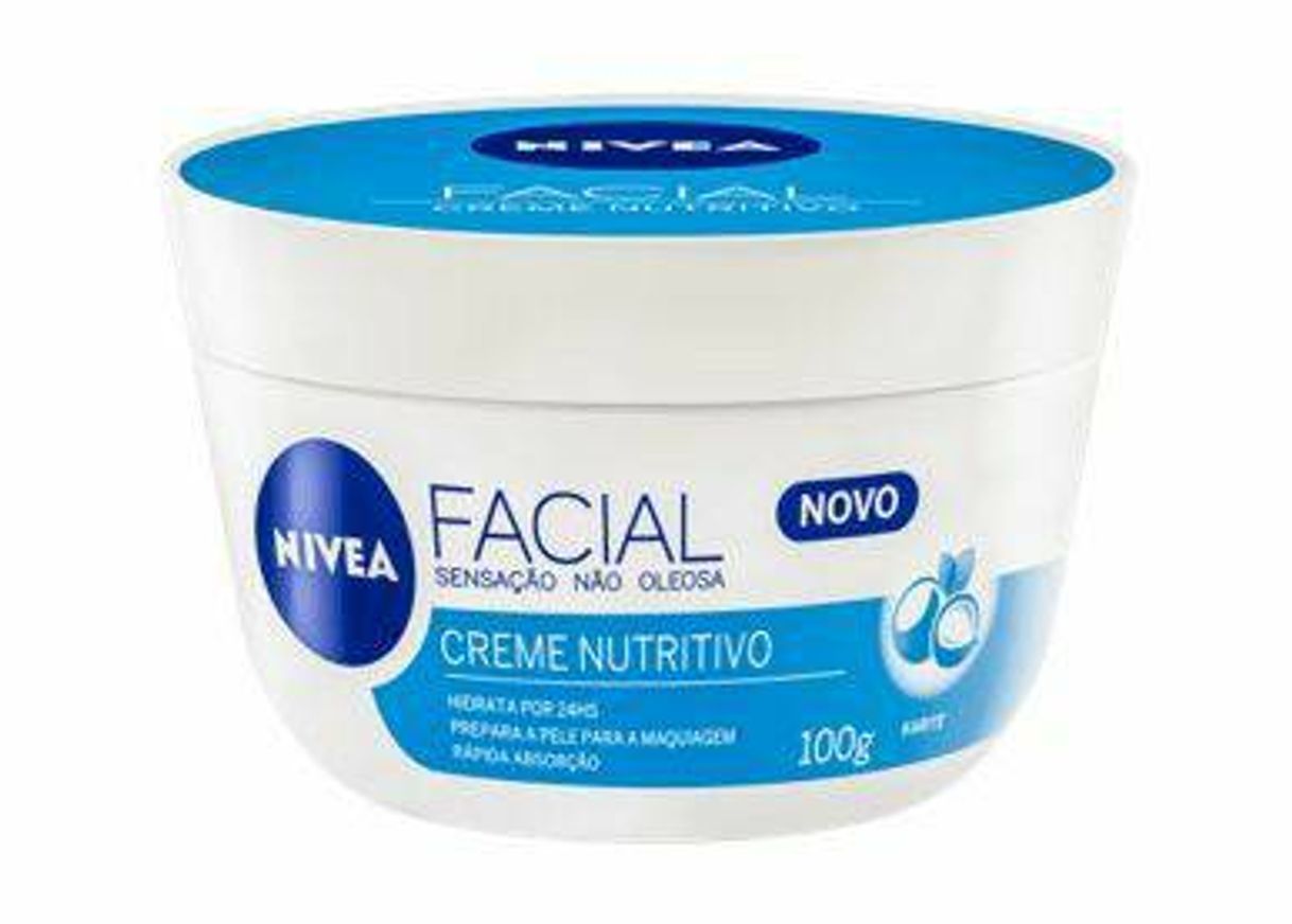 Social Creme Hidratante Facial Nivea Nutritivo 100g

