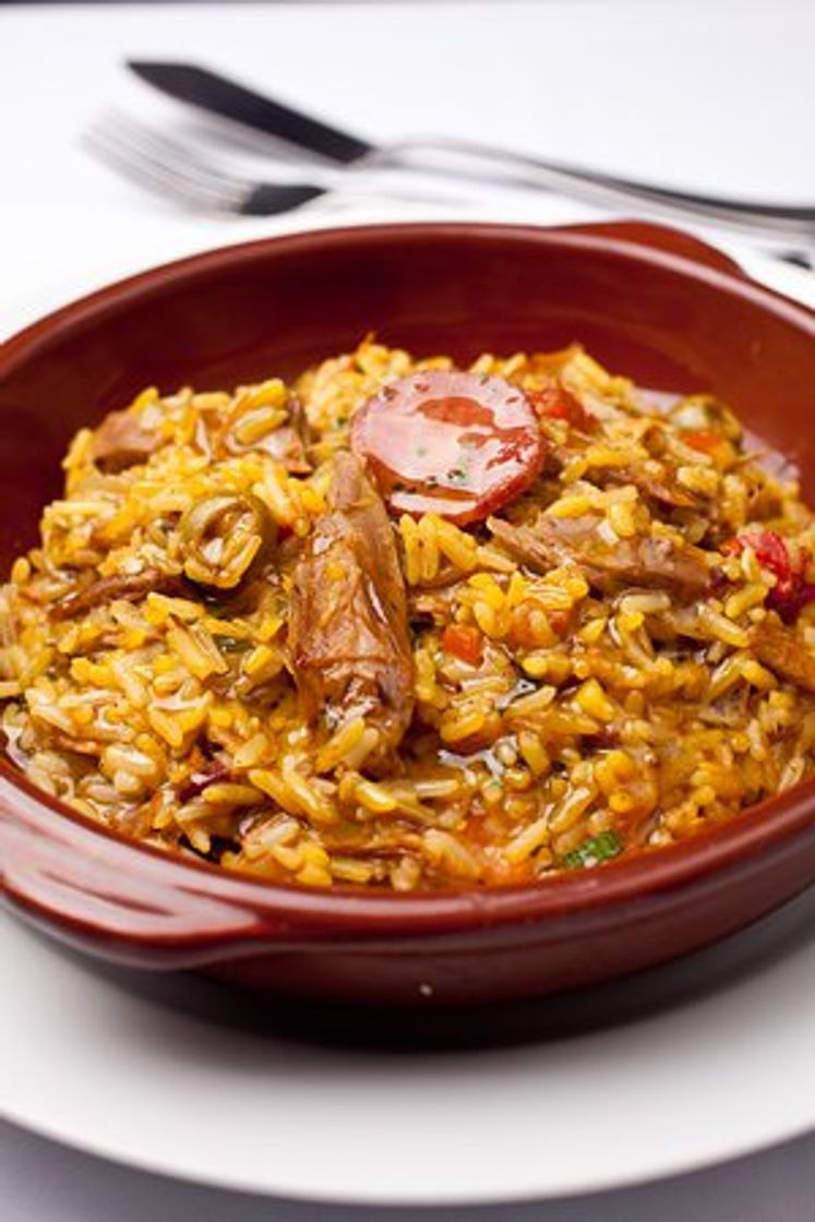 Fashion Arroz de pato com legumes

