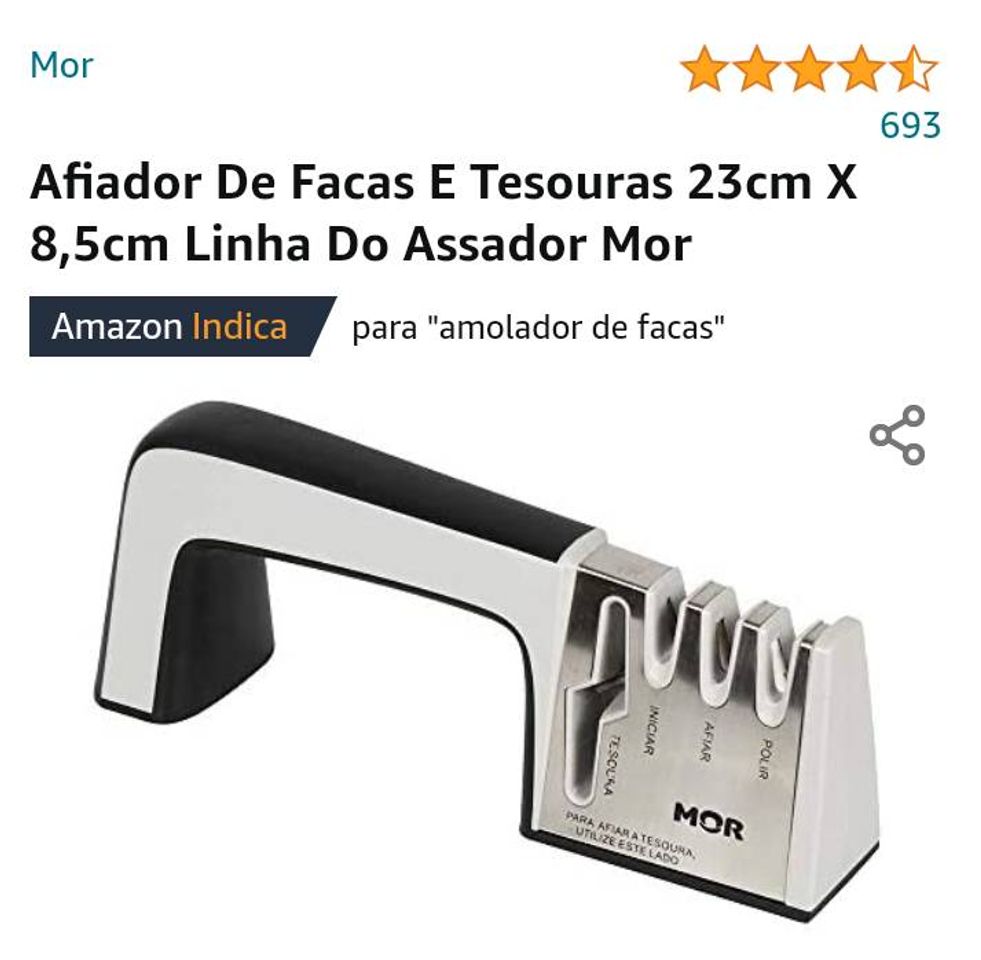 Moda Afiador de facas e tesouras