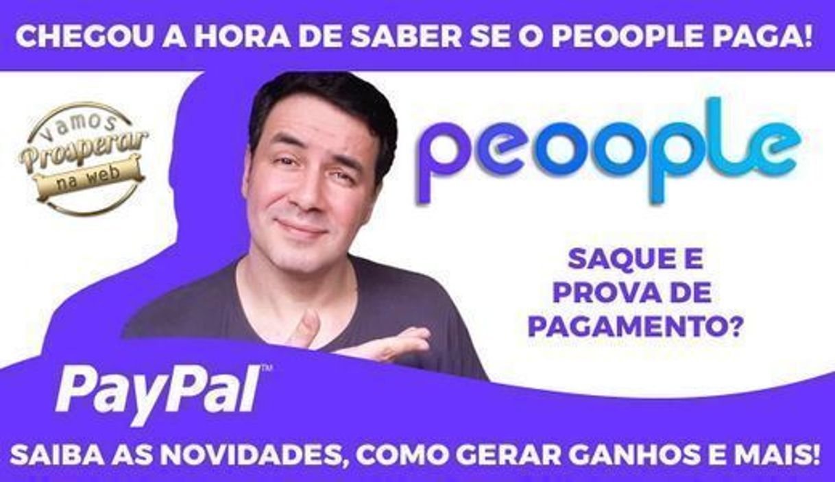 Moda Peoople - Vejam a prova de pagamento galera! 