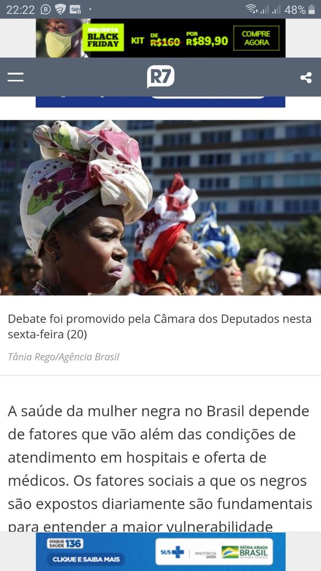 Social Condições sociais agravam saúde da mulher negra no Brasil 