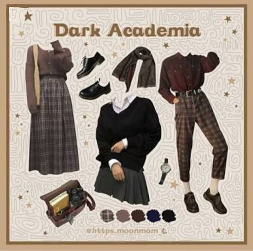 dark academia outift