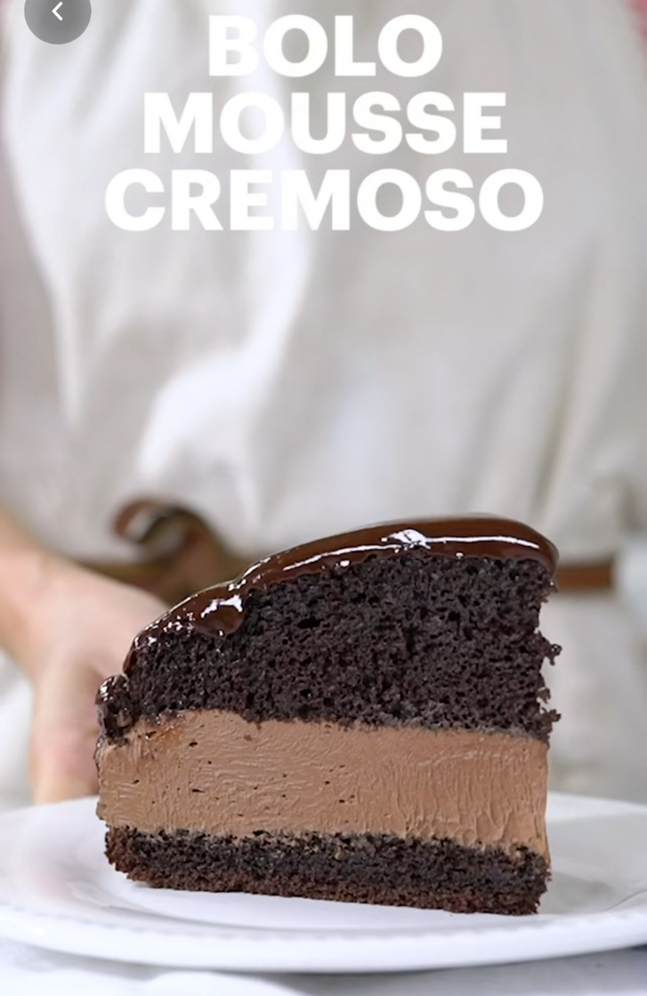 Social BOLO MOUSSE DE CHOCOLATE