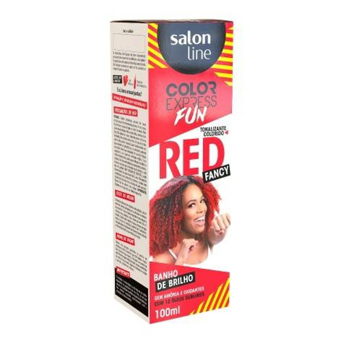 Fashion Tonalizante Color Express Fun Fancy Red Salon Line 100ml

