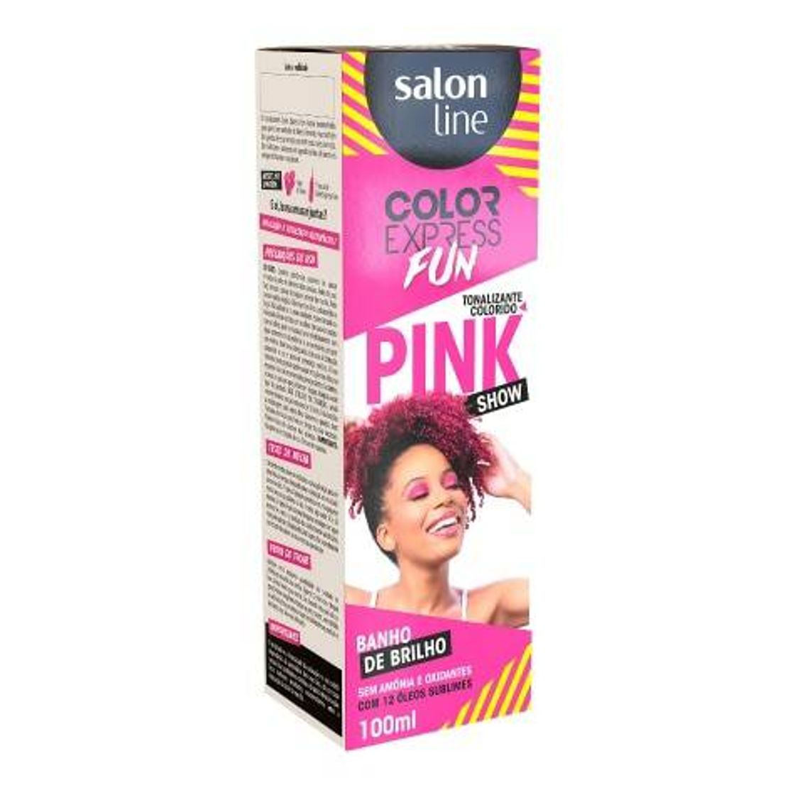 Fashion Tonalizante Color Express Fun Pink Show Salon Line 100ml

