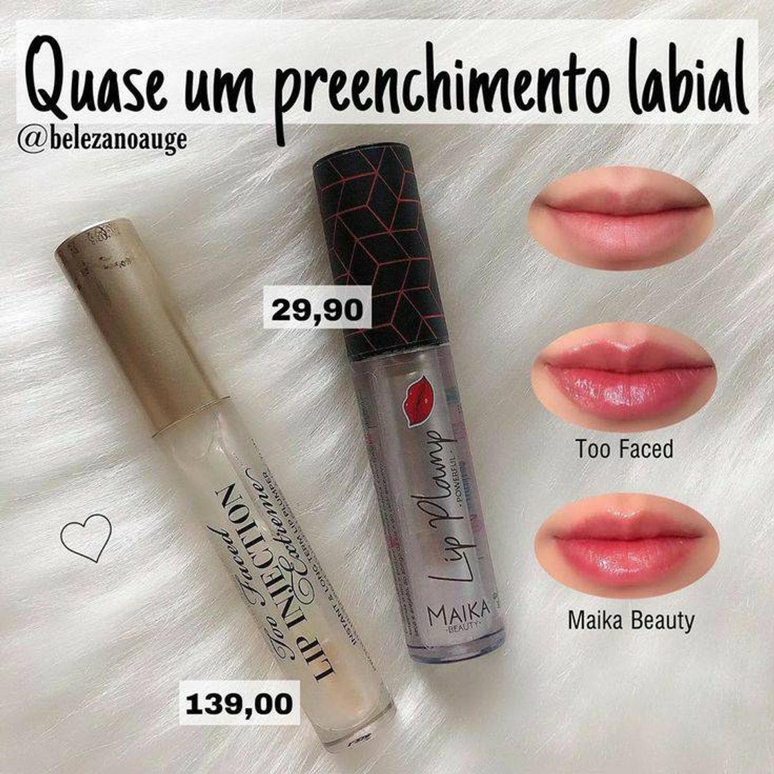 Fashion Preenchimento labial com um valor e resultado 😱