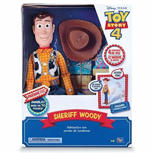 Toy Story 4 - Woody Super Interactivo, con voz en español y